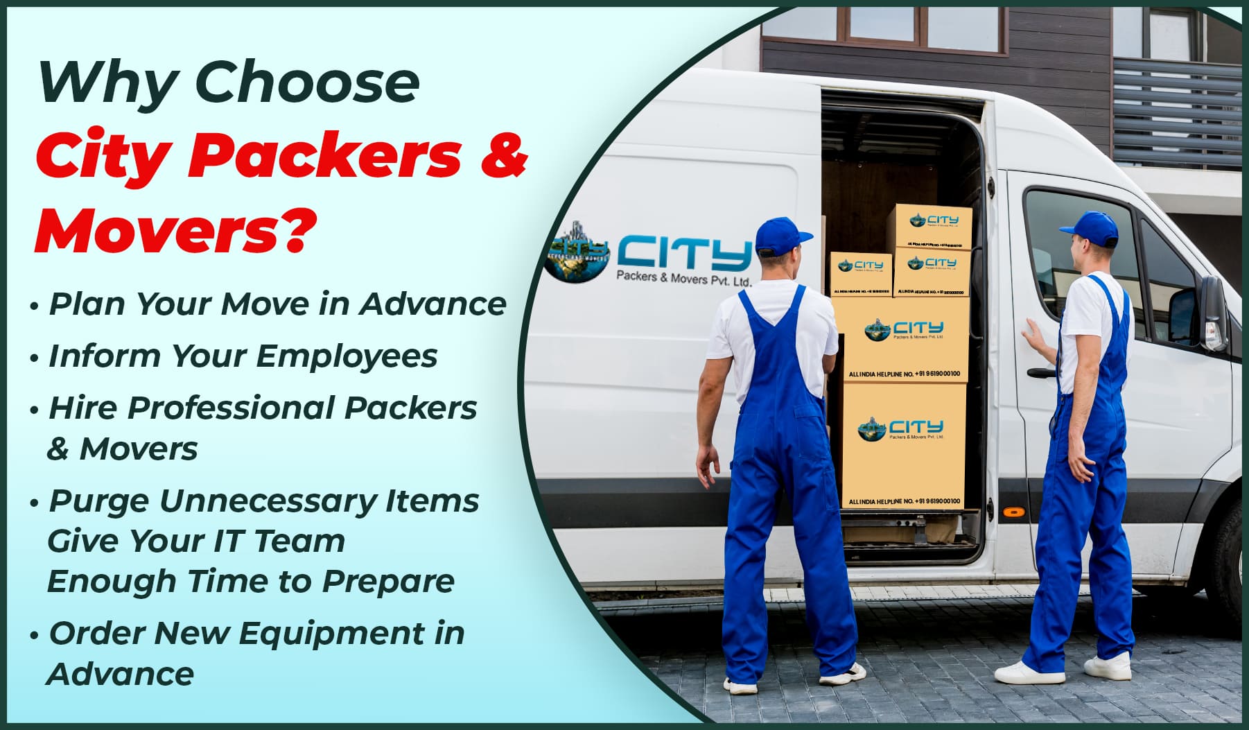 Why Choose City Packers & Movers?